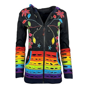 Long Sleeve Winter Women Embroidery Hoodies-Front Customized Colors & Logo Lined Eco-Friendly Quick Dry Wholesale - Product Image 3