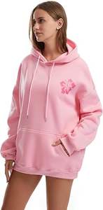 2025 Trending Oversized Acid Wash Pullover Vintage Sudadera con capucha y sudaderas para mujer para invierno - Product Image 5