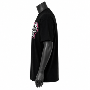 เสื้อยืดโอเวอร์ไซส์ลายกราฟิกแฟชั่นผู้ชายสไตล์ลำลองผ้าฝ้ายแนวสตรีทแวร์ - Product Image 4