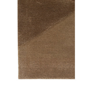 พรมขนสัตว์และใยวิสโคสทอมือสีเบจและสีน้ำตาล รุ่น TNQ-3300 ลายแบบนามธรรม สำหรับตกแต่งห้องนั่งเล่น พรมทรงสี่เหลี่ยมผืนผ้า - Product Image 4