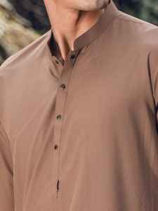 Robe décontractée de créateur à la mode pour hommes, ethnique pakistanaise Salwar Kameez, à porter au quotidien - Product Image 2