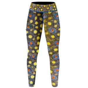 Leggings de Pesca para Mujer, Color Sólido, Ligeros, Antibacterianos, Sublimación, Bordado, Impresión Digital, Tejido de Punto - Product Image 1