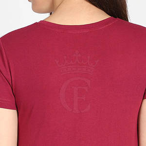 Meilleur prix T-shirts pour femmes et hommes T-shirt uni confortable pour l'été Vente en gros écologique - Product Image 6