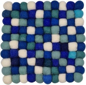 Dessous de verre de table en feutre Tapis et coussinets élégants pour protéger les meubles des gouttes et des déversements Vaisselle Dessous de verre Design décoratif - Product Image 1