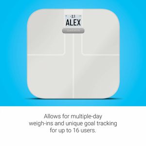 เครื่องชั่งน้ำหนักดิจิตอลบลูทูธ Garmin Index S2 Smart สำหรับวัดไขมันในร่างกาย พร้อมควบคุมผ่านแอปพลิเคชัน - Product Image 6