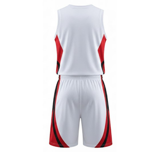 Conjunto de Uniforme de Baloncesto sin Mangas de Malla de Secado Rápido al por Mayor - Ropa Deportiva Transpirable con Impresión de Logotipo Personalizado para Entrenamiento de Equipos - Product Image 3
