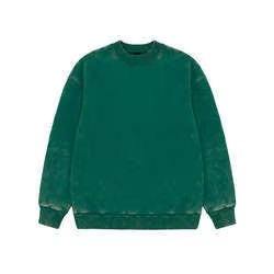 Sweats pour hommes de haute qualité Offre Spéciale Streetwear Vintage sweat lavé à l'acide sweat à capuche à manches régulières pour hommes et sweat-shirts - Product Image 4
