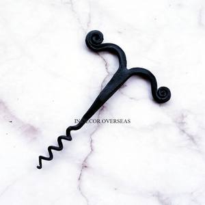 Suministro directo de fábrica, Sacacorchos de Metal de calidad Superior con recubrimiento en polvo de Color negro y abridores de embotelladores, accesorios para Bar de Hotel - Product Image 1