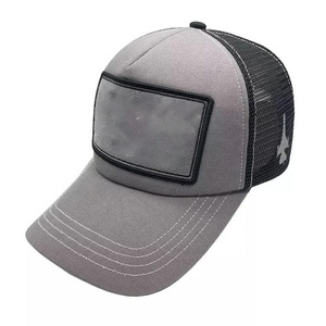 Chapeau Tucker en maille avec Logo personnalisé de haute qualité avec Patch brodé pour homme - Product Image 2