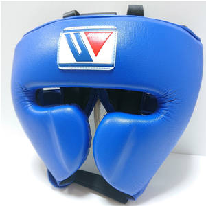 Couleur bleue Produit de la plus haute qualité Meilleur fournisseur Nouvelle arrivée Vêtements pour adultes Boxe Gagnant Head Guard - Product Image 1