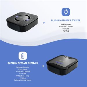 Daytech Plug-in Receiver pin di động Receiver không dây người chăm sóc máy nhắn tin cuộc gọi chuông cho người cao tuổi bệnh nhân - Product Image 2