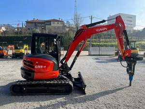 รถขุดขนาดเล็ก Kubota U55-4 - Product Image 2