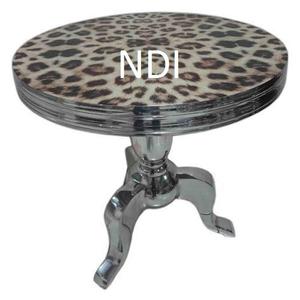 Modern Style Antique Finishing <b>Rounded</b> Coffee <b>Table</b> Top Decorative For Home Hotel Restaurant Wedding Decor Use Sofa <b>Side</b> <b>Table</b> - Product Image 2