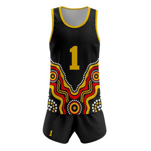 Uniformes de Voleibol de Alta Calidad Personalizados al por Mayor, Conjuntos de Dos Piezas 100% Poliéster, Unisex, Logotipo Personalizado para Equipos - Product Image 1