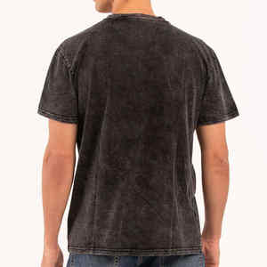 Vintage lavage à l'acide T-shirt Streetwear vêtements hommes T-Shirt surdimensionné T-shirt t-shirts surdimensionné lavé à l'acide T-Shirts - Product Image 3