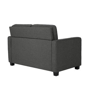 LOVESEATS SFB68013 Contemporary Chesterfield Two-Seater Sofa Tufted <b>Square</b> Design for Living Room Furniture - Product Image 4