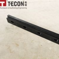 Coffrage en plastique ABS Tecon, haute résistance, réutilisable, léger, assemblage facile, 80-100 utilisations pour murs, poutres, dalles, garantie 1 an