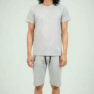 Ensemble de t-shirts et shorts pour hommes de haute qualité, streetwear, durable, respirant, pour les activités de plein air estivales, en coton, imprimé - Product Image 2