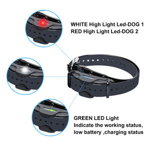 Collier anti-aboiement pour chien à distance - Rechargeable, écologique, équipement d'agilité, étanche IPX7, collier récepteur - Product Image 6