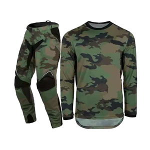 Sublimado personalizado Dirt Bike Off Road Racing Motocross uniformes de dos piezas Jersey y pantalones trajes - Product Image 6