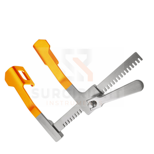 Esparcidores de costillas Finochietto, hecho a medida, medio oro, acero inoxidable alemán, ajuste Manual, construcción de Metal de Surgiright - Product Image 4