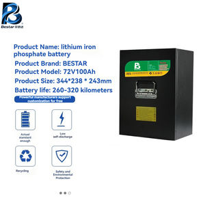 قدرة Igh شحن سريع دراجة ثلاثية العجلات الكهربائية LiFePO4 72V 100Ah حزمة بطارية ليثيوم قابلة لإعادة الشحن للمركبات الكهربائية <span class=keywords><strong>3</strong></span> عجلات - Product Image 6