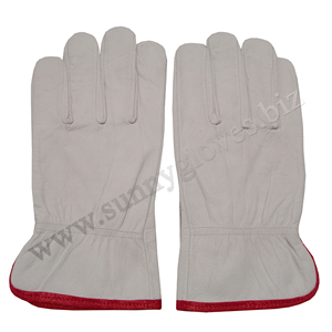 ถุงมือหนังวัวแบบแยกนิ้วสำหรับคนขับถุงมือกีฬาอัตโนมัติสำหรับผู้ชายและผู้หญิงถุงมือสำหรับใช้กลางแจ้ง - Product Image 4