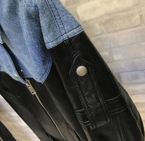 High-Quality Vintage Washed <b>Denim</b> Coat for Fashion Streetwear, Oversized Long Jacket Casual Outerwear for Youth & Adults - Product Image 4