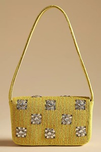 กระเป๋าสตางค์ผ้าฝ้ายสีแดงประดับลูกปัดเริ่มต้นและตัวอักษรกระเป๋าใส่เหรียญแบบรูดซิปได้ตามต้องการมีซิปกระเป๋าปักลายเม็ดลูกปัด - Product Image 2