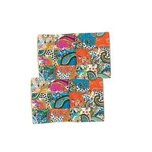 Fundas de Cojín Multicolor con Estampado Paisley de 16x16 Pulgadas, Hechas a Mano, Decorativas en 3D, para Sofá o Cama - Product Image 2