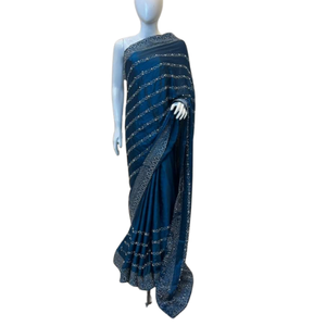Nouveau design 100% polyester vêtements de mariage saree indien avec chemisier grande taille robes pour femmes vêtements indiens et pakistanais en gros - Product Image 3