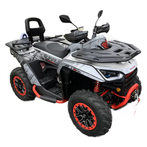 Motocicleta Todoterreno y Bicicleta de Playa con Tracción en las Cuatro Ruedas, Motor de 4 Tiempos, 8 Válvulas, SOHC, Bicilíndrico en V, Refrigerado por Líquido - Product Image 1