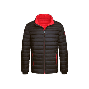 Blouson matelassé pour homme, de haute qualité, manches longues, col montant uni, best-seller pour l'extérieur, prix raisonnable - Product Image 1
