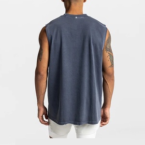 เสื้อกล้ามผู้ชายวินเทจใส่เล่นกีฬาฟิตเนสฟิตเนสออกกำลังกาย - Product Image 2