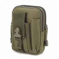 Vente en gros de sacs de taille légers pour hommes, tactiques de plein air Molle Sport avec fixation pour téléphone portable, pochettes pour équipement de charge