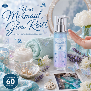 Aceite Corporal Iluminador con Perla de Sirena OEM, Jazmín, Coco, Lavanda, Mica Azul, Bronceador, Vitamina E, para Todo Tipo de Piel, Venta al Por Mayor, 100 ml - Product Image 5