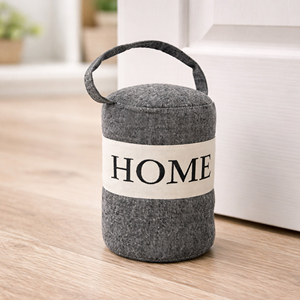 Tope de puerta decorativo multifuncional de tela suave y segura, estilo Shabby Chic, diseño de transportador a prueba de viento para dormitorio y sala de estar - Product Image 1