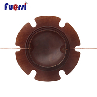 Diaphragme phénolique à film de résine avec diamètre intérieur du noyau de 40 mm Bobine vocale Sirène Tweeter Corne Haut-parleur Audio Sound Driver Unit Parts