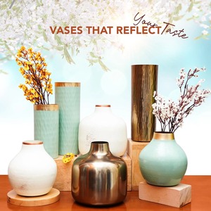 Luxury Metal Vase for Decorative <b>Flowers</b> Perfect for Enhancing Modern Homes and Stylish Spaces - Product Image 6