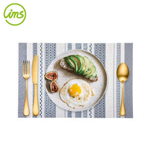 Juego de 2 manteles individuales rectangulares Vintage para mesa de comedor, alfombrillas y almohadillas elegantes - Product Image 2