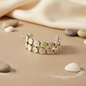 Bracelet en argent fait main pour femmes - Cadeau tendance - Product Image 3