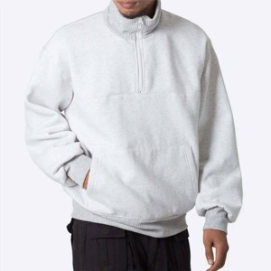 Pull à capuche en polaire pour homme, tendance, durable, respirant, séchage rapide, logo personnalisable, motif uni, hiver, décontracté, usage quotidien - Product Image 6