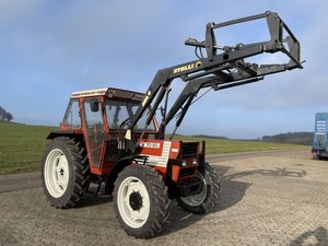 Tracteur utilitaire diesel Fiat 70-90 70HP neuf et d'occasion authentique pour les applications en verger, en plantation et en élevage. - Product Image 1
