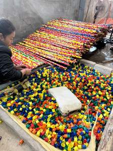 Manche de balai en bois avec revêtement de couleur fleurie, tête en PVC, longueur 120 cm, diamètre 2,1-2,5 cm +84946106622 - Product Image 3