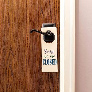 2023 Custom Logo Wooden <b>Door</b> <b>Hanger</b> with Letters Convenient Sign Holder with Hooks Wholesale From Vietnam - Product Image 6