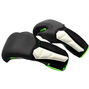 Guantes de Boxeo con Logotipo Personalizado, Venta Directa de Fábrica OEM, Guantes de Boxeo de Cuero Vacuno de Primera Calidad, Guantes de Combate Profesionales - Product Image 3