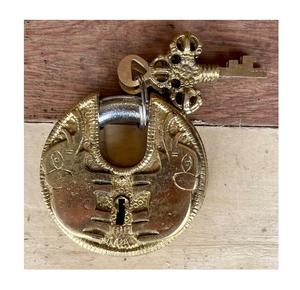 Fournisseur en vrac Laiton poli Lion Face Design Serrure pour la maison Temple-Discount Prix Fabricant Fabricant Maison Temple Cadeau - Product Image 6