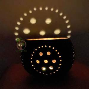 HIGH QUALITY NATURAL COCONUT SHELL LAMP for <b>HOME</b> <b>DECOR</b> FROM VIETNAM LOW PRICE ECO- FRIENDLY PRODUCT for ENVIRONMENT WORLD - Product Image 5