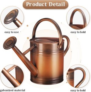 Arrosoir en métal Elegance pour votre jardin Nourrir la nature L'arrosoir en métal classique - Product Image 5