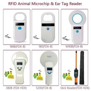 Meilleure vente en bon état chien chat Pet Scanner lecteur d'étiquette Rfid 134.2khz USB portable Bluetooth Rfid Pet Animal lecteur de puce - Product Image 6